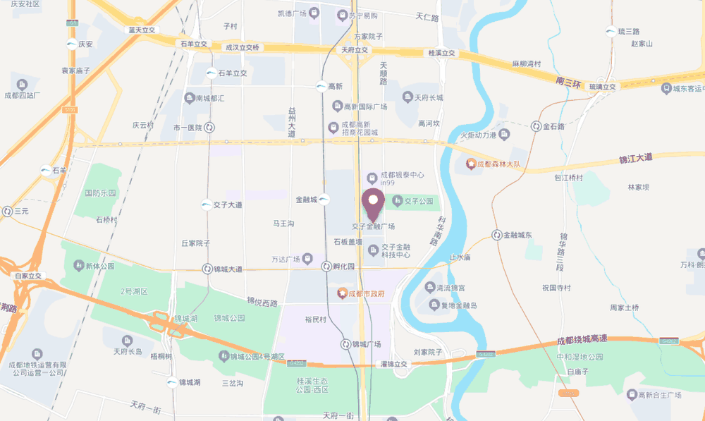 交子金融广场位置地图